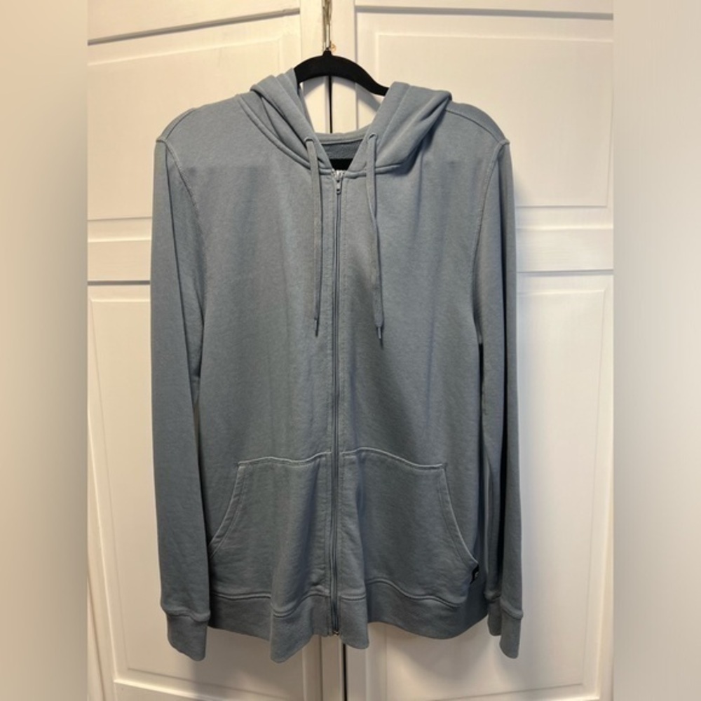 Richer Poorer Full Zip Hooded Sweatshirt Size Men’s Large Color Blue